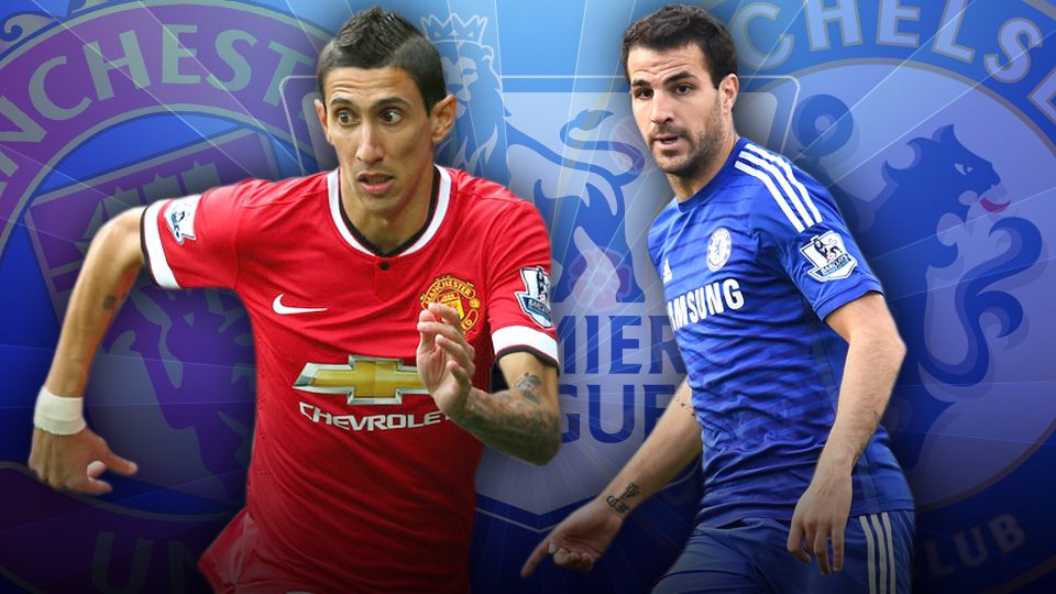 Angel di Maria (kiri) dan Cesc Fabregas Copyright: &copy; Grafis: Yuhariyanto/INDOSPORT/GETTY IMAGES
